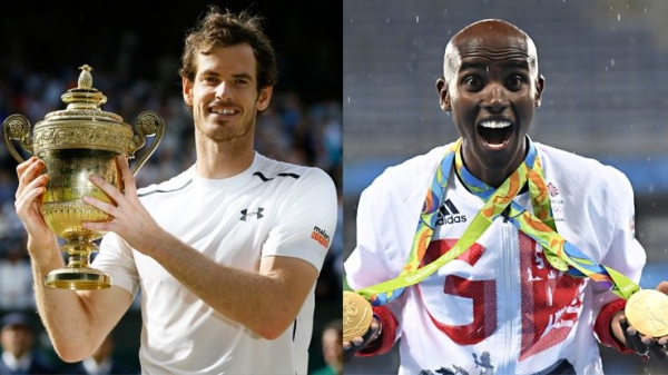 Andy Murray ve Muhammed Farah "Sir" oldu