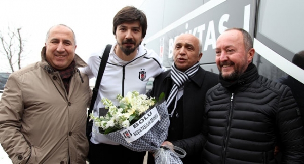 Beşiktaş kafilesi Bolu'da