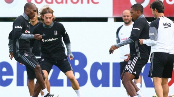 Beşiktaş şut çalıştı