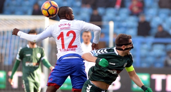 Karabükspor'un golleri yabancılardan