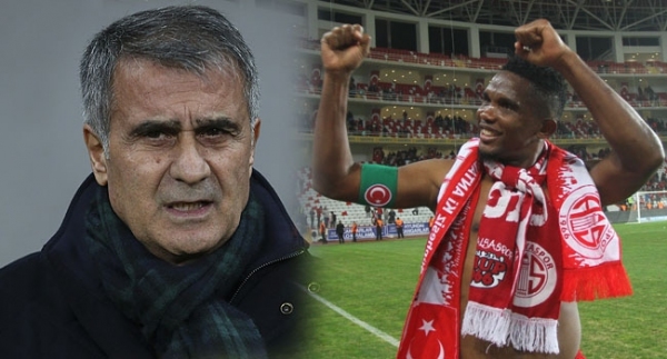 Şenol Güneş'ten Eto'o cevabı