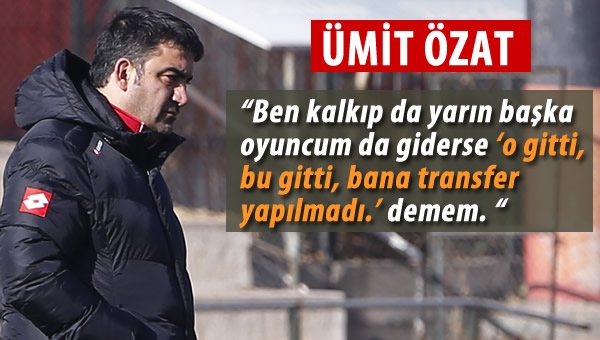 Ümit Özat: "Beraberliğe prim verilmesi ödüldür"