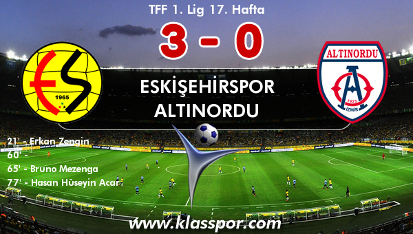 Eskişehirspor 3 - Altınordu 0