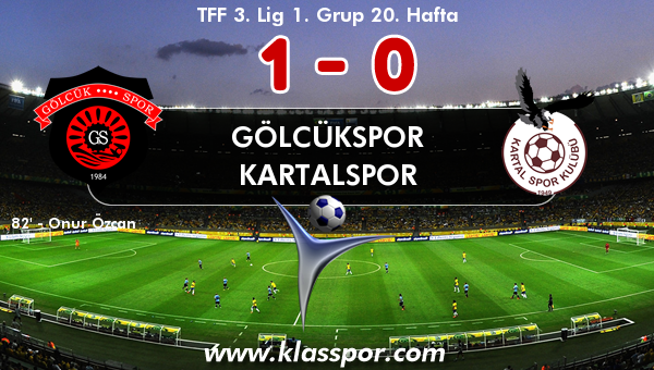 Gölcükspor 1 - Kartalspor 0