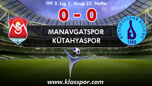 Manavgatspor 0 - Kütahyaspor 0