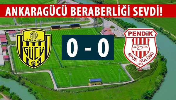 Ankaragücü yine berabere kaldı!