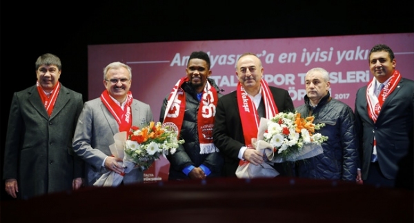 Antalyaspor tesislerinin açılışı yapıldı