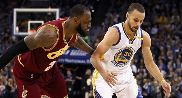 Golden State'ten Cleveland'a büyük fark