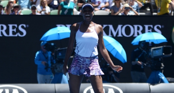 İlk yarı finalist Venus Williams