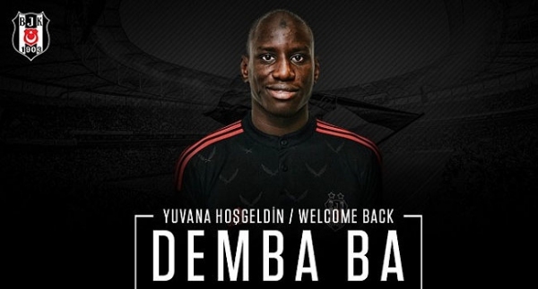 Ve Demba Ba resmen Beşiktaş'ta