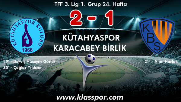 Kütahyaspor 2 - Karacabey Birlik  1