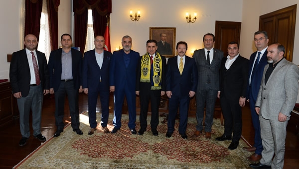 Ankaragücü'nden Vali Topaca'ya ziyaret