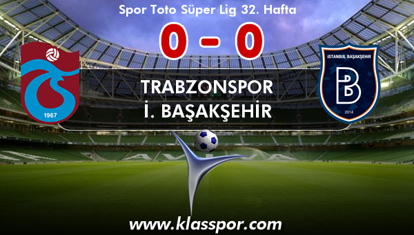 Trabzonspor 0 - İ. Başakşehir 0