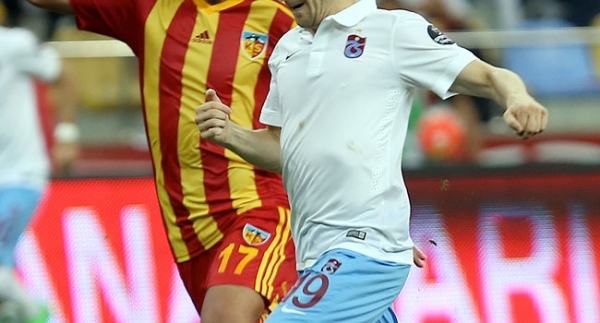 Trabzonspor ile Kayserispor 40. randevuda