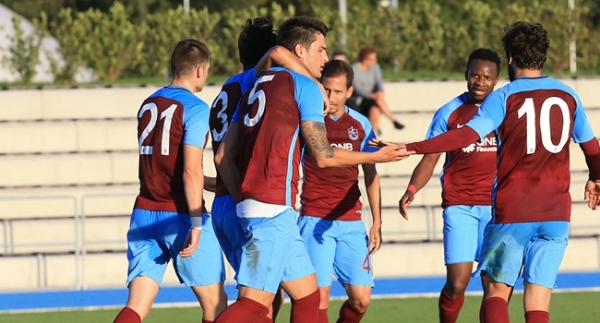 Trabzonspor'dan gollü prova