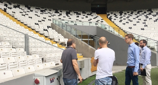 UEFA, Vodafone Park'ı inceledi