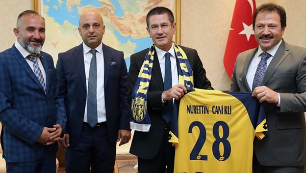 Ankaragücü'nden Bakan Canikli'ye ziyaret