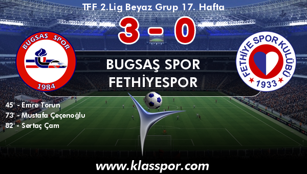 Bugsaş Spor 3 - Fethiyespor 0