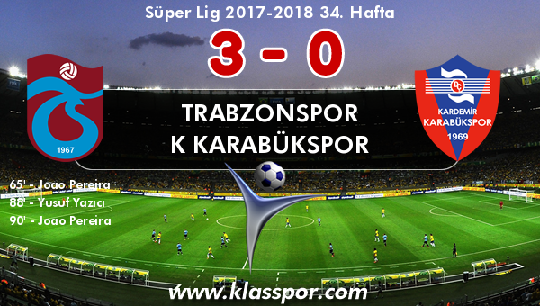 Trabzonspor 3 - K Karabükspor 0