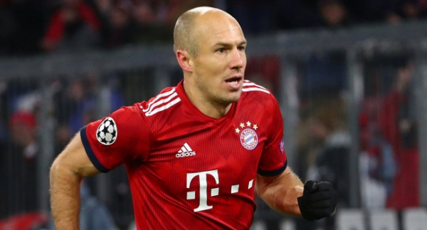 Robben, sezonun ilk yarısını kapattı