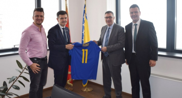 Ziraat Bankası, Bosna Hersek Futbol Federasyonu ile anlaşmasını uzattı