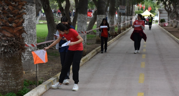 Hatay'da oryantiring yarışması