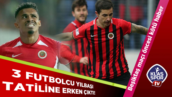 Gençlerbirliği'nde 3 futbolcu yılbaşı tatiline erken çıktı...