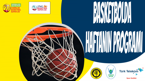 Basketbolda haftanın programı