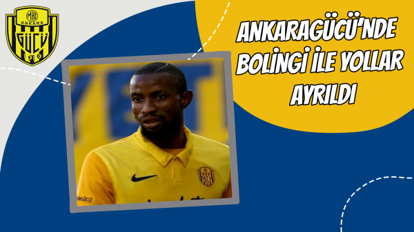 Ankaragücü’nde Bolingi ile yollar ayrıldı