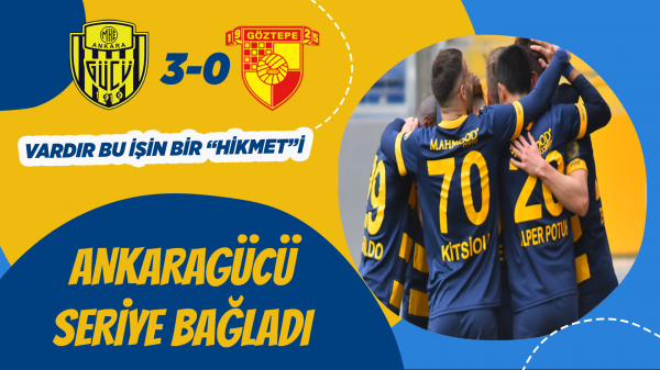 Ankaragücü galibiyetleri seriye bağladı...