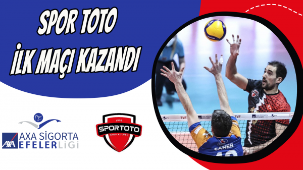 Spor Toto ilk maçı kazandı