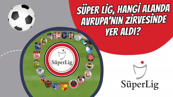 Süper Lig,  hangi alanda Avrupa'nın zirvesinde yer aldı? 