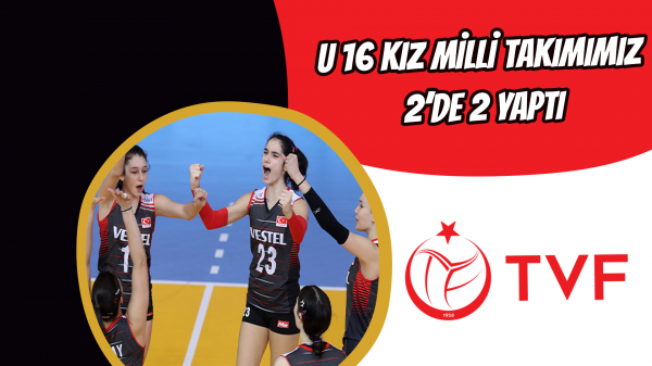 U 16 Kız Milli Takımımız 2’de 2 yaptı