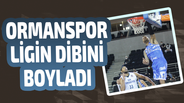 Ormanspor ligin dibini boyladı