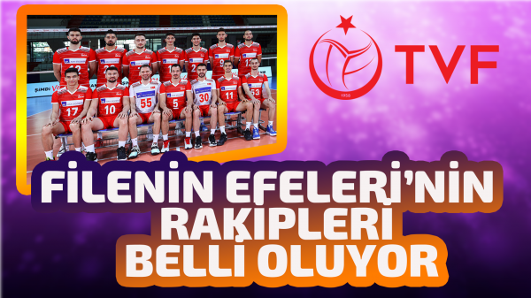 Filenin Efeleri’nin Eurovolley 2021’deki Rakipleri Belli Oluyor