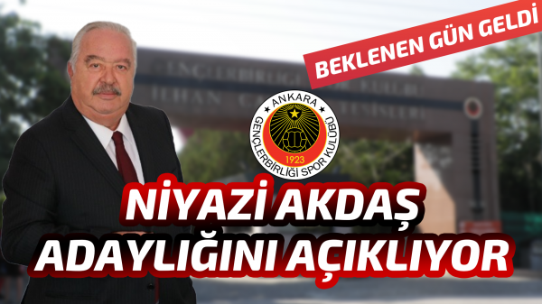 Niyazi Akdaş adaylığını açıklıyor