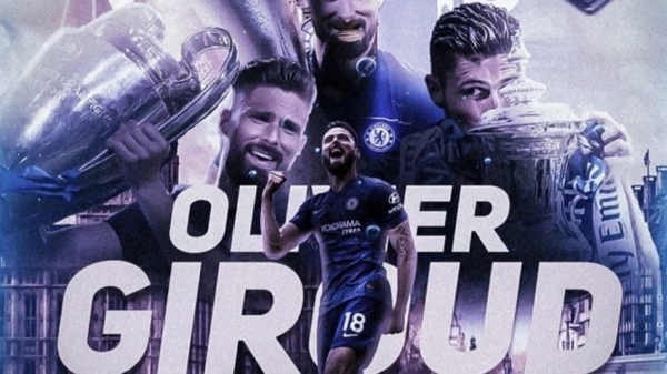 Giroud, Chelsea'ye veda etti