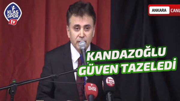 Kandazoğlu tekrar başkan!