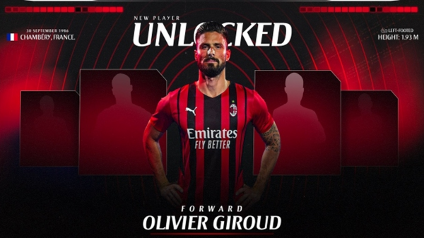 Olivier Giroud Milan'da