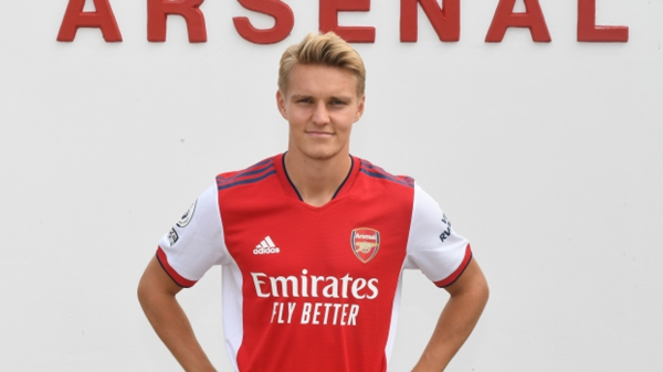 Martin Odegaard Arsenal'de