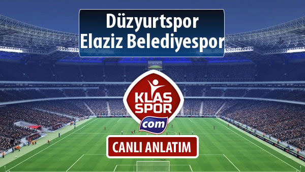 Düzyurtspor - Elaziz Belediyespor sahaya hangi kadro ile çıkıyor?