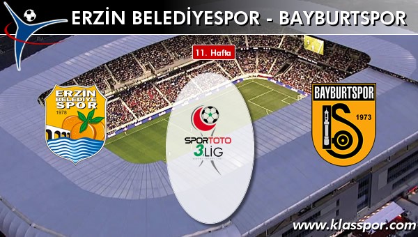 Erzin Belediyespor 2 - Bayburtspor 1